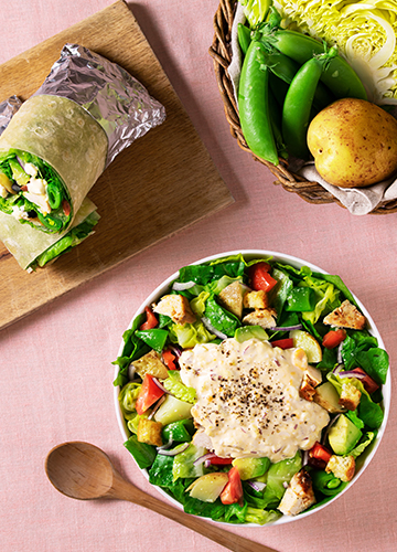 新商品販売のお知らせ：「春野菜とタルタルソース」